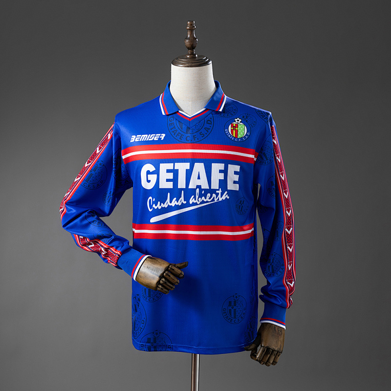 Camiseta retro de manga larga del Getafe 98-99 (tallas S-XXL)